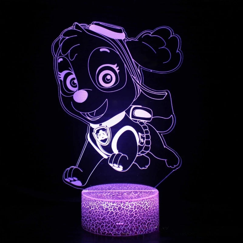 Paw Patrol Stella LED Lamp